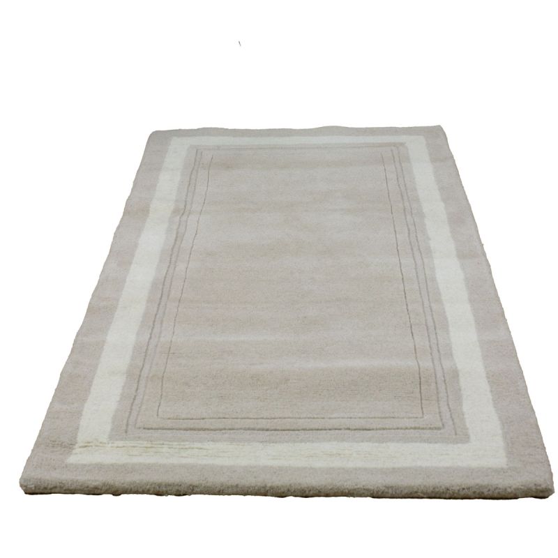 Вовняний килим бежевого кольору LEWES 200*290 (Hazelnut)